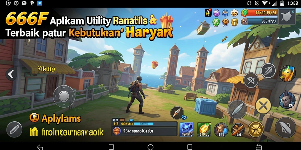 Tampilan antarmuka aplikasi 666F saat digunakan untuk pengingat harian.