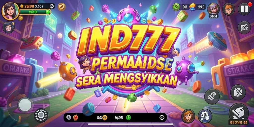 Tampilan gameplay menarik dari IND777 dengan aksi seru.