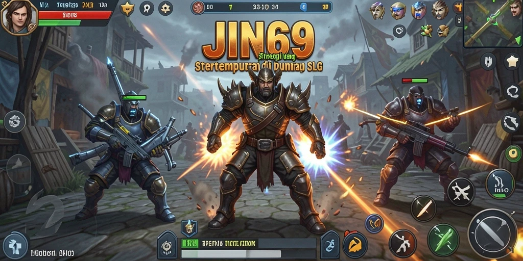 Tampilan gameplay seru dan strategis di JIN69.