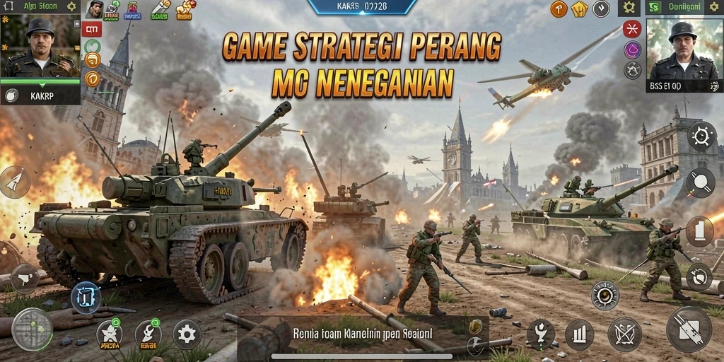 Tampilan gameplay KAKRP yang menarik dan seru.