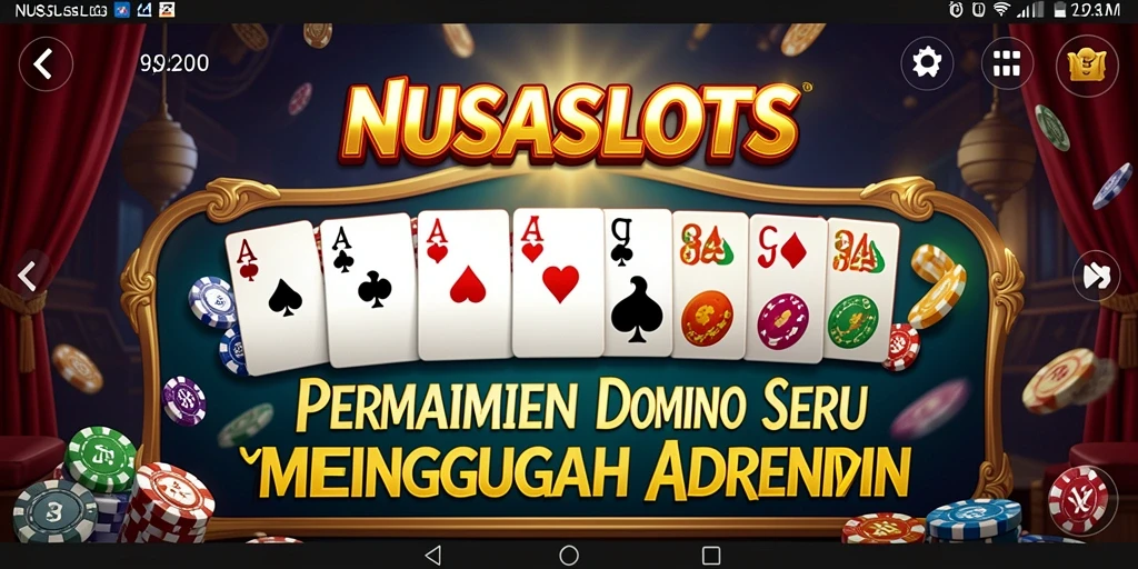 Tampilan gameplay NUSASLOTS yang menarik dan penuh aksi.