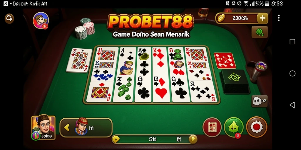 Tampilan gameplay seru pada aplikasi PROBET88.