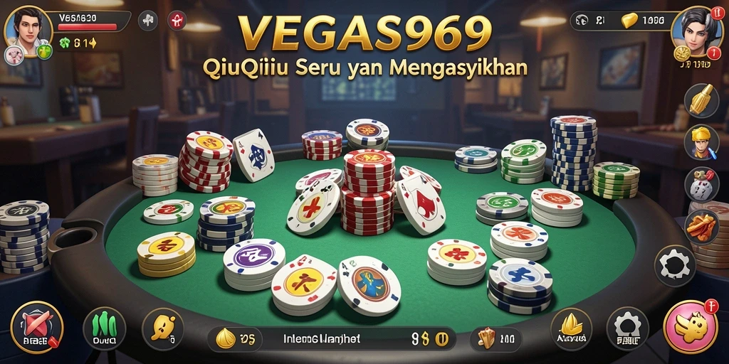 Tampilan menarik dari gameplay seru VEGAS969 QiuQiu.